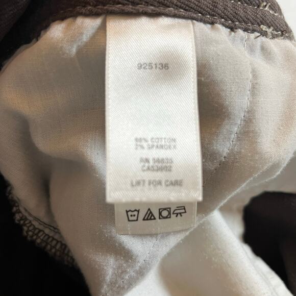 CABELA'S Straight Leg Mid Rise Brown Casual Pants Women's Size 6 - Picture 5 of 7